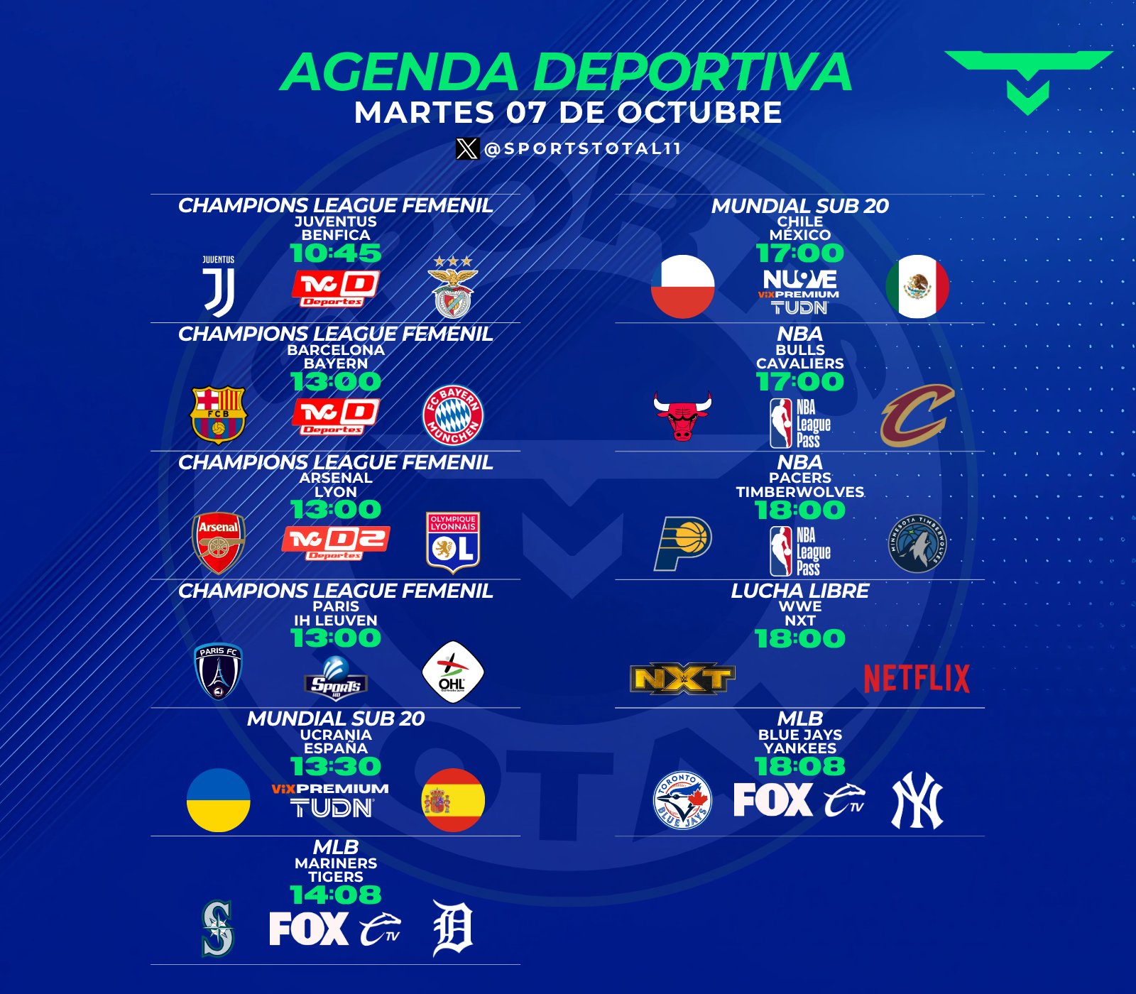 Horario USA/🇺🇸 Washington D.C. 2Horas+