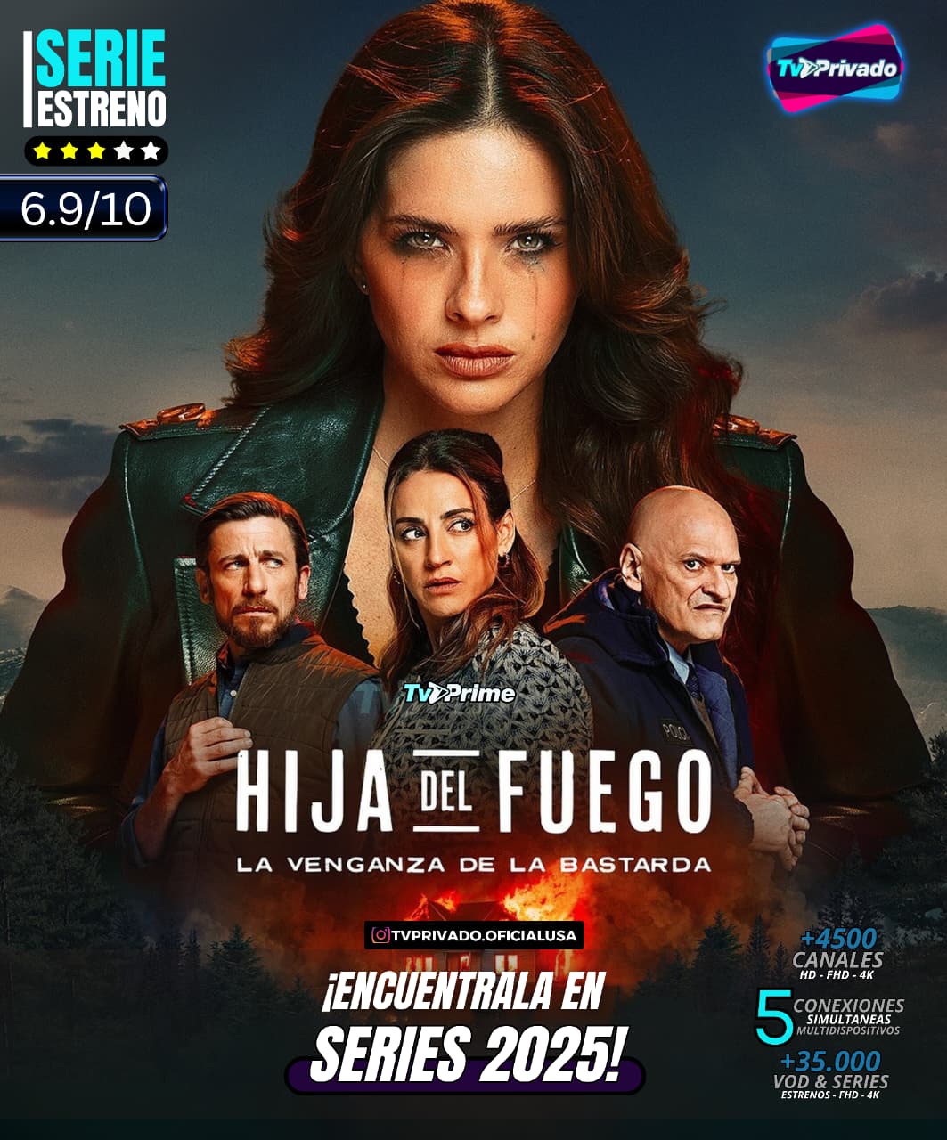 Hija del fuego ¡serie disney!