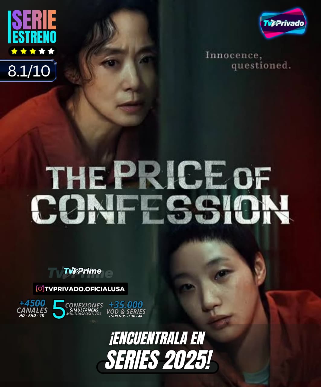 El precio de una confesión ¡serie misterio!