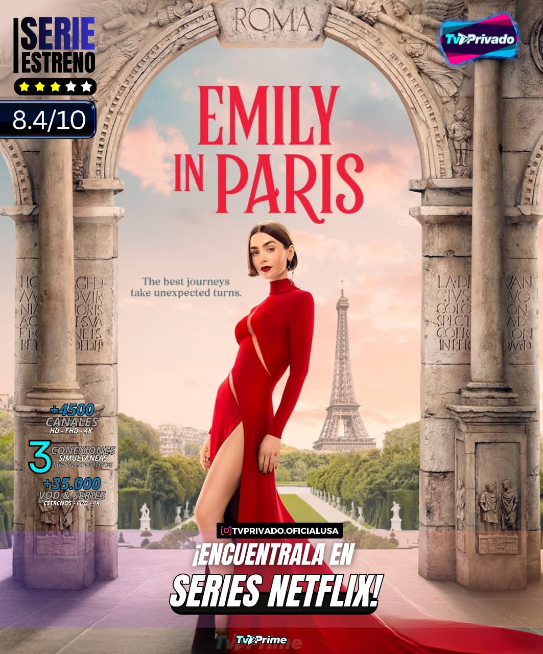 Emily en Paris ¡5ta temporada disponible!