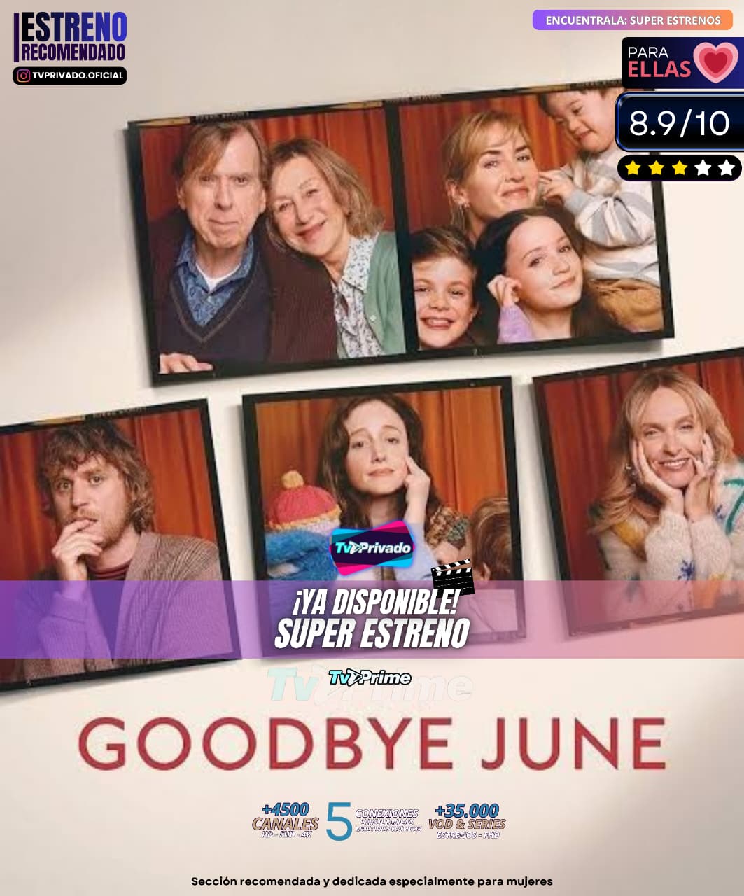 Adiós June ¡Para ellas!