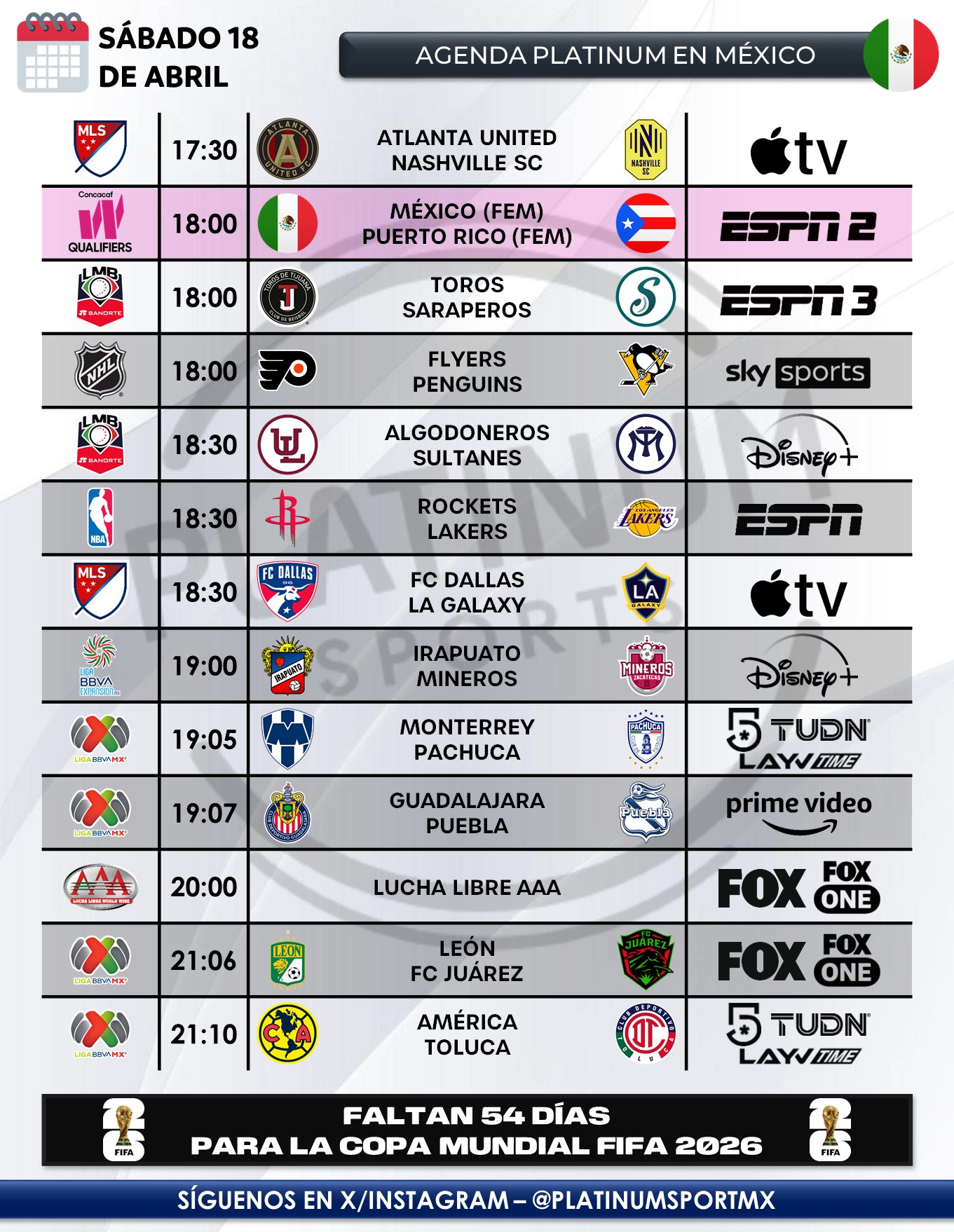 Horario USA/🇺🇸 Washington D.C. 1Hora+